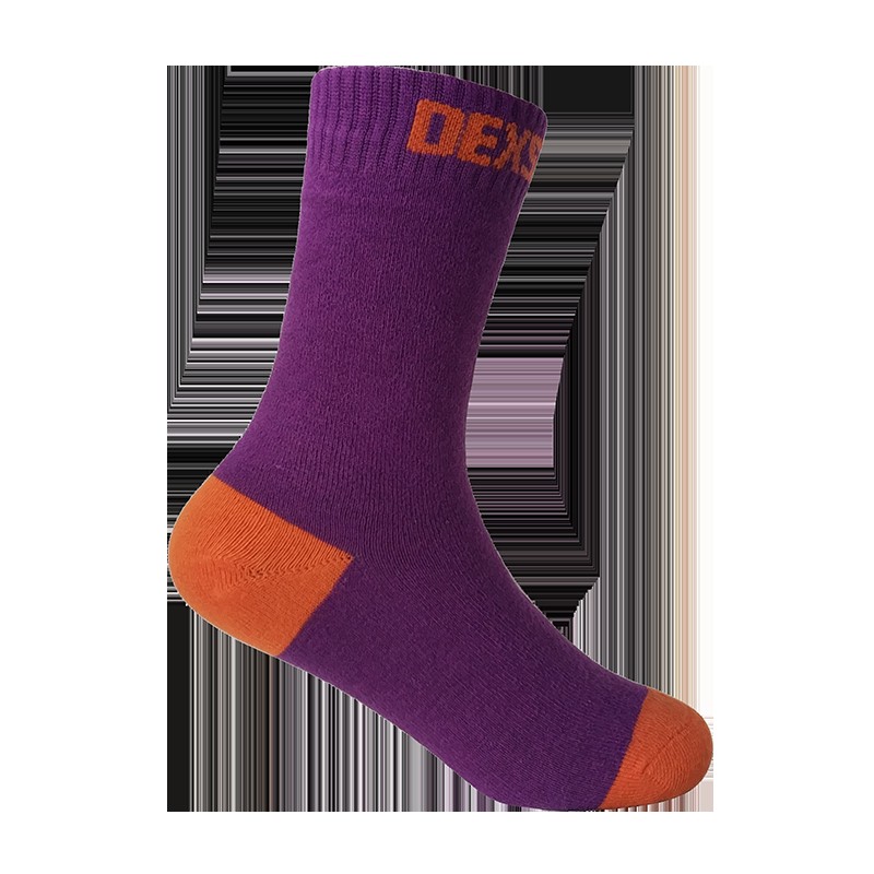 Водонепроницаемые носки детские DexShell Ultra Thin Children Socks S (16-18 см), пурпурный в интернет-магазине art-steel.ru, фото