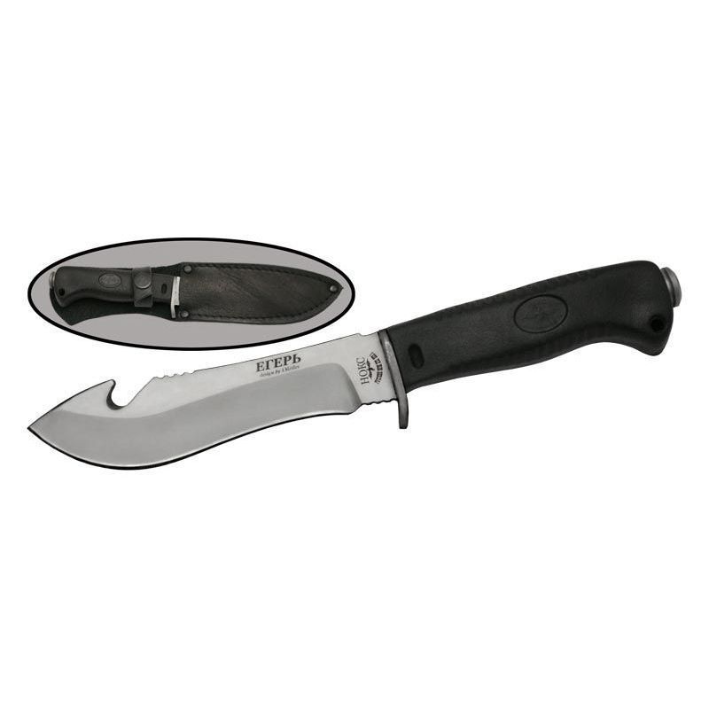 Охотничий нож Егерь (скинер), сталь AUS8, рукоять эластрон в интернет-магазине art-steel.ru, фото