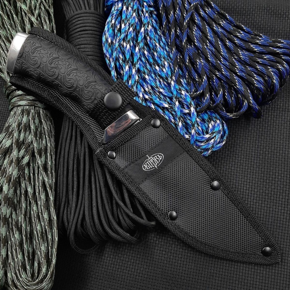 Туристический нож Плёс-2, сталь 95Х18, рукоять резина, сталь в интернет-магазине art-steel.ru, фото