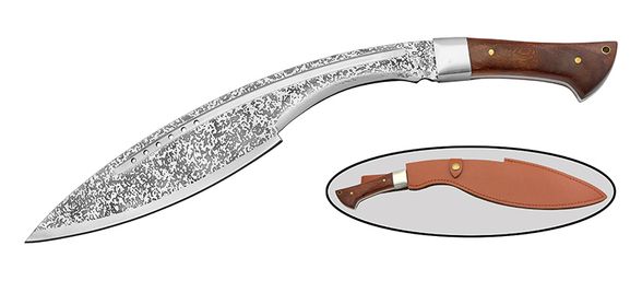 Универсальный хозяйственно-бытовой мачете Анубис, сталь 5Cr15MoV, рукоять дерево в интернет-магазине art-steel.ru, фото