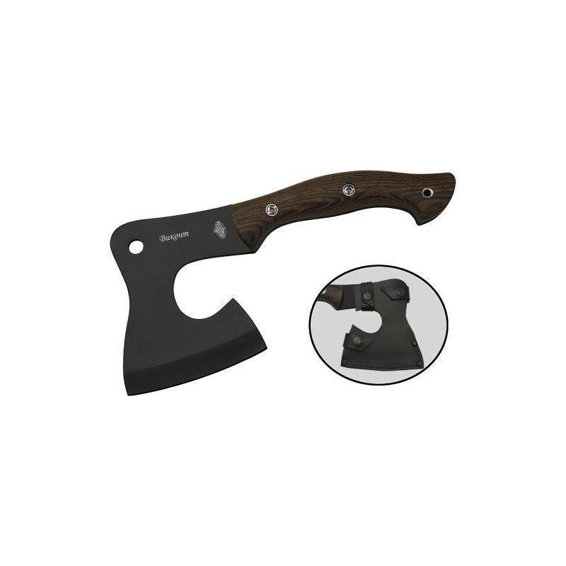Топор туристический Виконт, сталь 9ХФ, рукоять венге в интернет-магазине art-steel.ru, фото