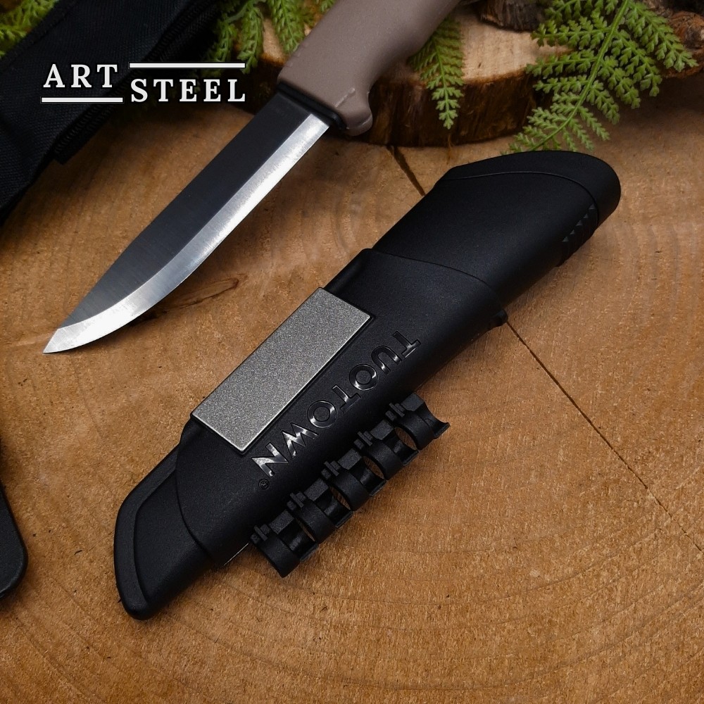 Нож Лесник 2 из стали AUS-8, рукоять эластрон в интернет-магазине art-steel.ru, фото