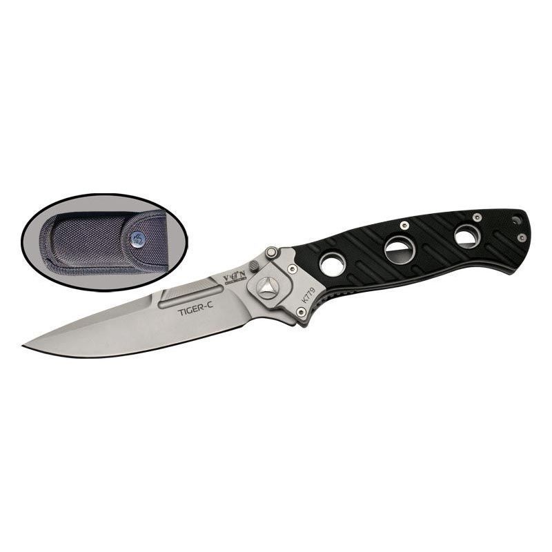 Складной нож TIGER-C, сталь AUS8, рукоять G10 в интернет-магазине art-steel.ru, фото