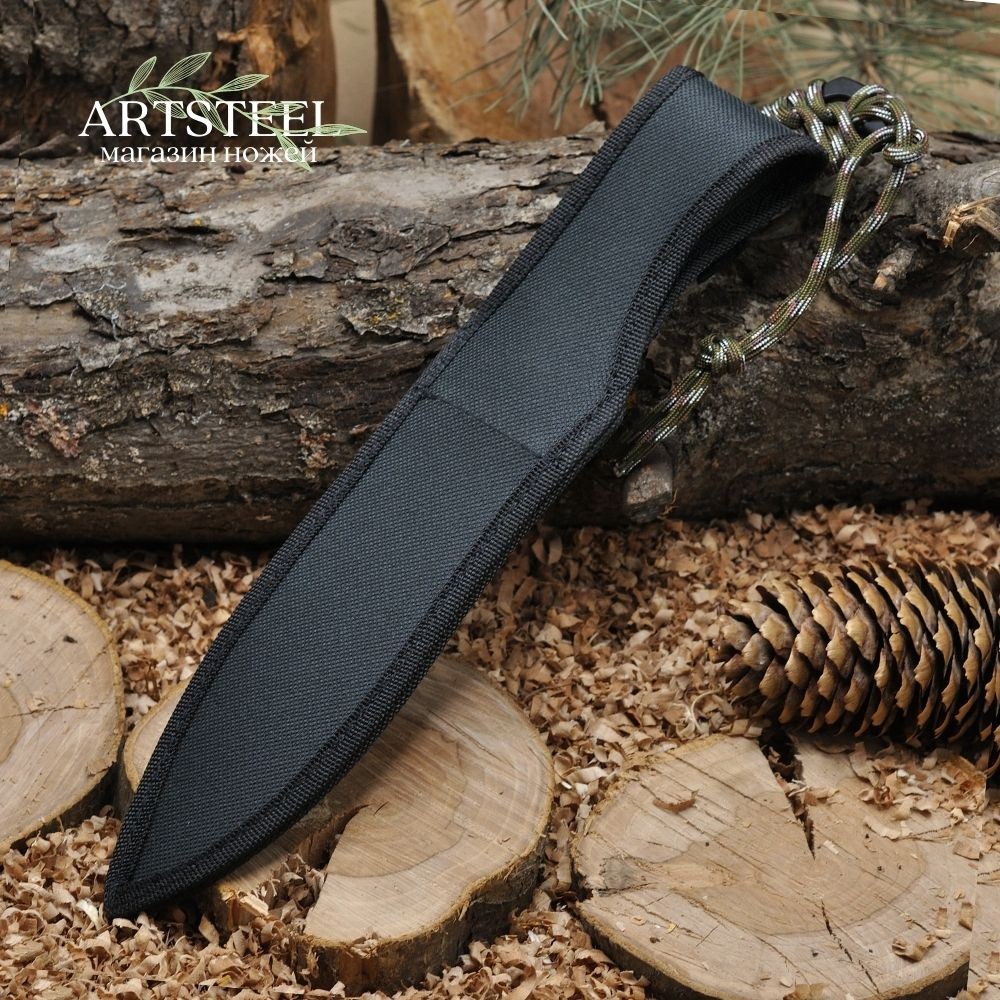 Метательный нож Прорыв, сталь 50Х14МФ, рукоять сталь,нейлон в интернет-магазине art-steel.ru, фото