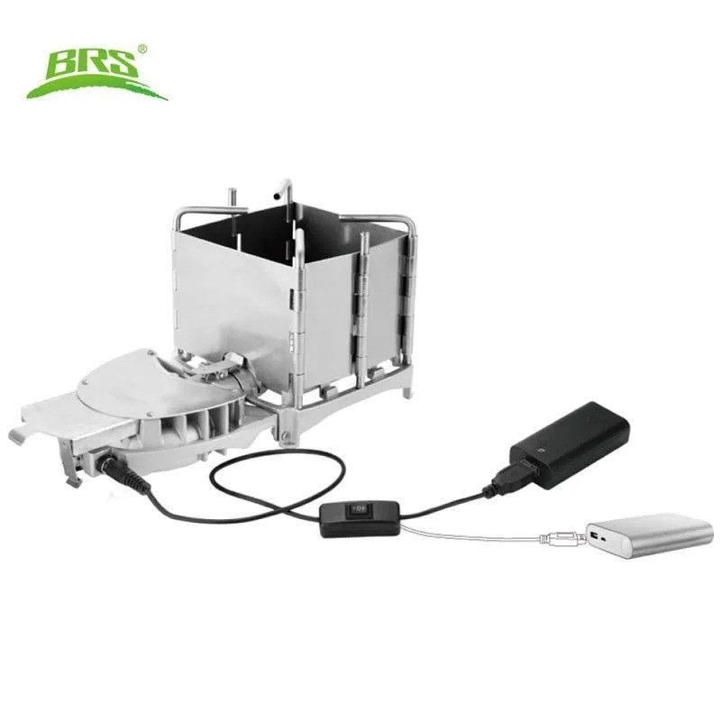 Походная печка щепочница с наддувом, мангал с электровентилятором в интернет-магазине art-steel.ru, фото