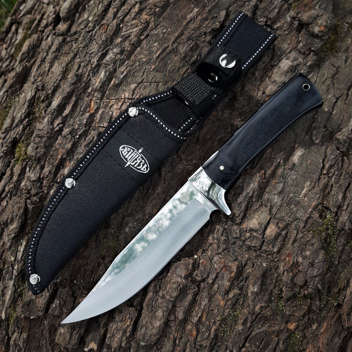 Туристический нож Тополь, сталь 40Х13, рукоять бакелит, металл в интернет-магазине art-steel.ru, фото