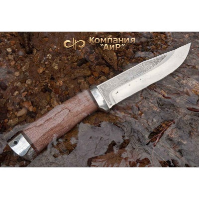 Универсальный нож Турист, сталь 95х18, рукоять наборное дерево в интернет-магазине art-steel.ru Универсальный нож Турист, сталь 95х18, рукоять наборное дерево в интернет-магазине art-steel.ru, фото