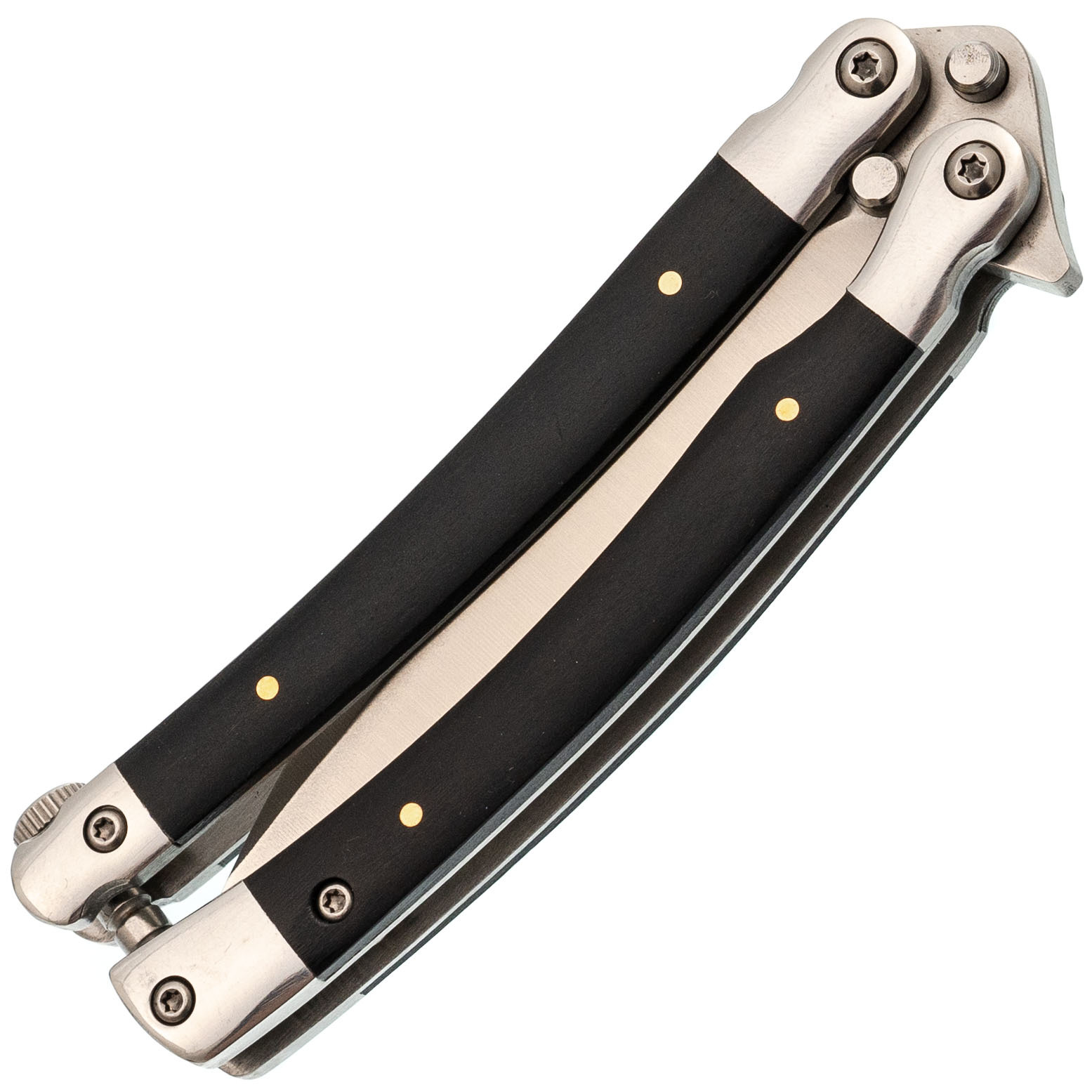 Универсальный складной нож-бабочка Витязь, сталь 9Cr18MoV, рукоять дерево в интернет-магазине art-steel.ru Универсальный складной нож-бабочка Витязь, сталь 9Cr18MoV, рукоять дерево в интернет-магазине art-steel.ru, фото