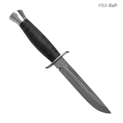 Универсальный нож Финка-2, сталь ZD 0803, рукоять кожа в интернет-магазине art-steel.ru, фото