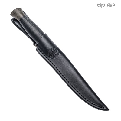 Универсальный нож Финка-3, сталь 95х18, рукоять кожа в интернет-магазине art-steel.ru, фото