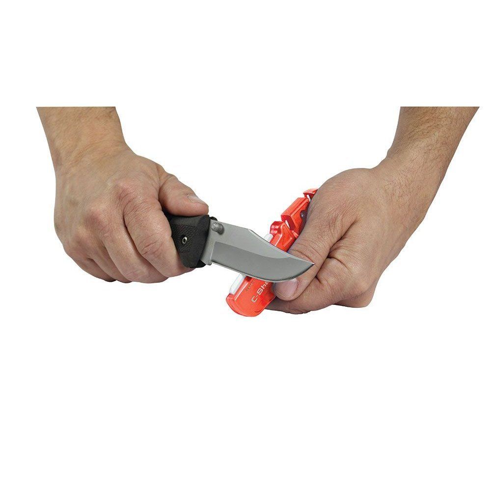 Lansky точилка карманная для заточки ножей оранж. цвет, углы заточки 17º, 20º, 25º и 30º в интернет-магазине art-steel.ru, фото