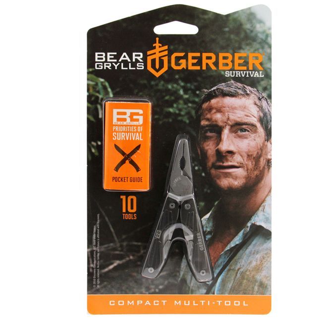 Мультитул Gerber Bear Grylls Compact, нержавеющая сталь в интернет-магазине art-steel.ru, фото