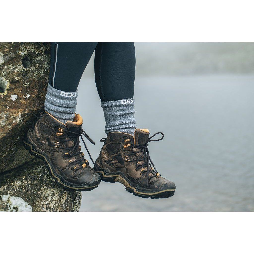 Водонепроницаемые носки DexShell Terrain Walking серые M (39-42) в интернет-магазине art-steel.ru, фото