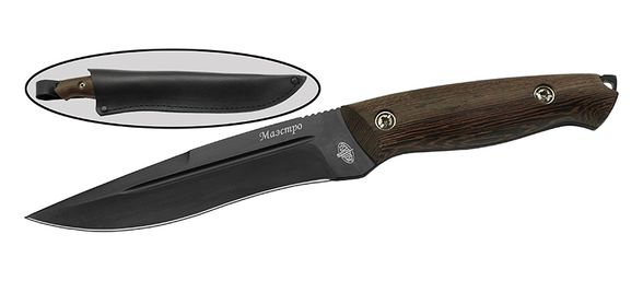 Универсальный хозяйственно-бытовой нож Маэстро, сталь У8, рукоять венге в интернет-магазине art-steel.ru, фото