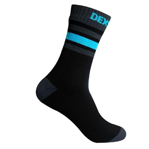 Водонепроницаемые носки DexShell Ultra Dri Sports Socks S (36-38) с голубой полосой в интернет-магазине art-steel.ru, фото
