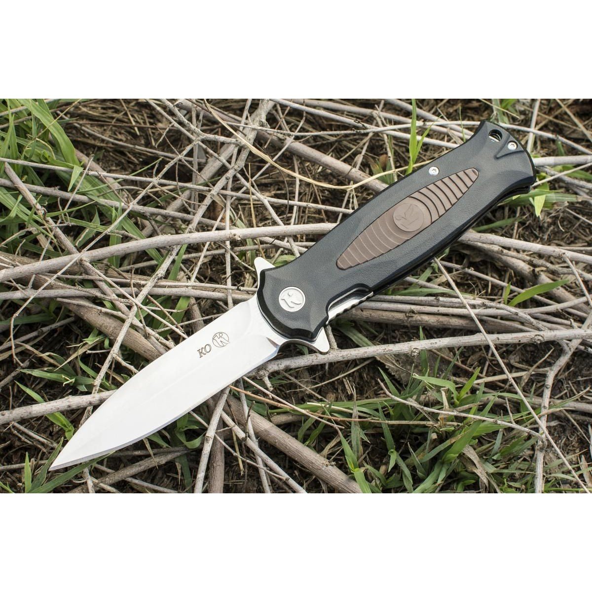 Складной нож КО, сталь AUS8, рукоять пластик, эластрон в интернет-магазине art-steel.ru Складной нож КО, сталь AUS8, рукоять пластик, эластрон в интернет-магазине art-steel.ru, фото