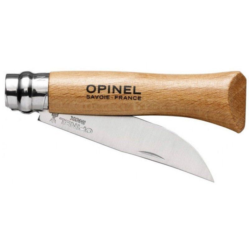 Нож Opinel №6, нержавеющая сталь, рукоять из бука, блистер в интернет-магазине art-steel.ru, фото