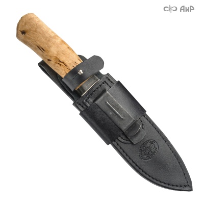 Универсальный нож Скорпион, сталь 95х18, рукоять карельская береза в интернет-магазине art-steel.ru, фото