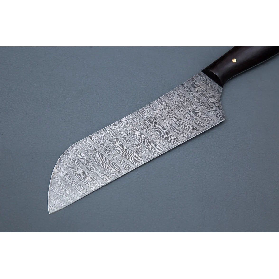 Нож Повар №3 из дамасской стали, рукоять черный граб в интернет-магазине art-steel.ru, фото