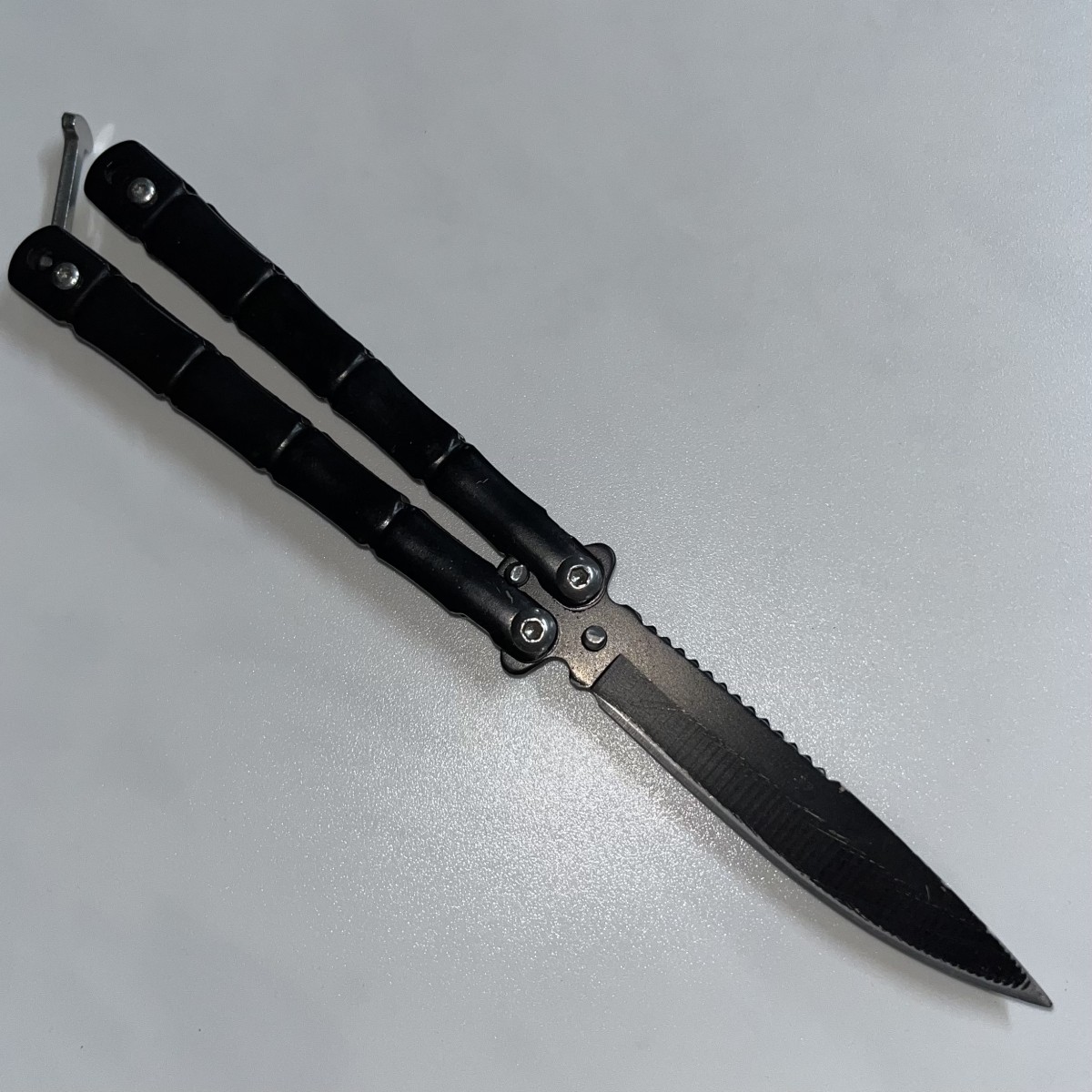 Нож бабочка Даос, сталь 420, рукоять металл в интернет-магазине art-steel.ru, фото