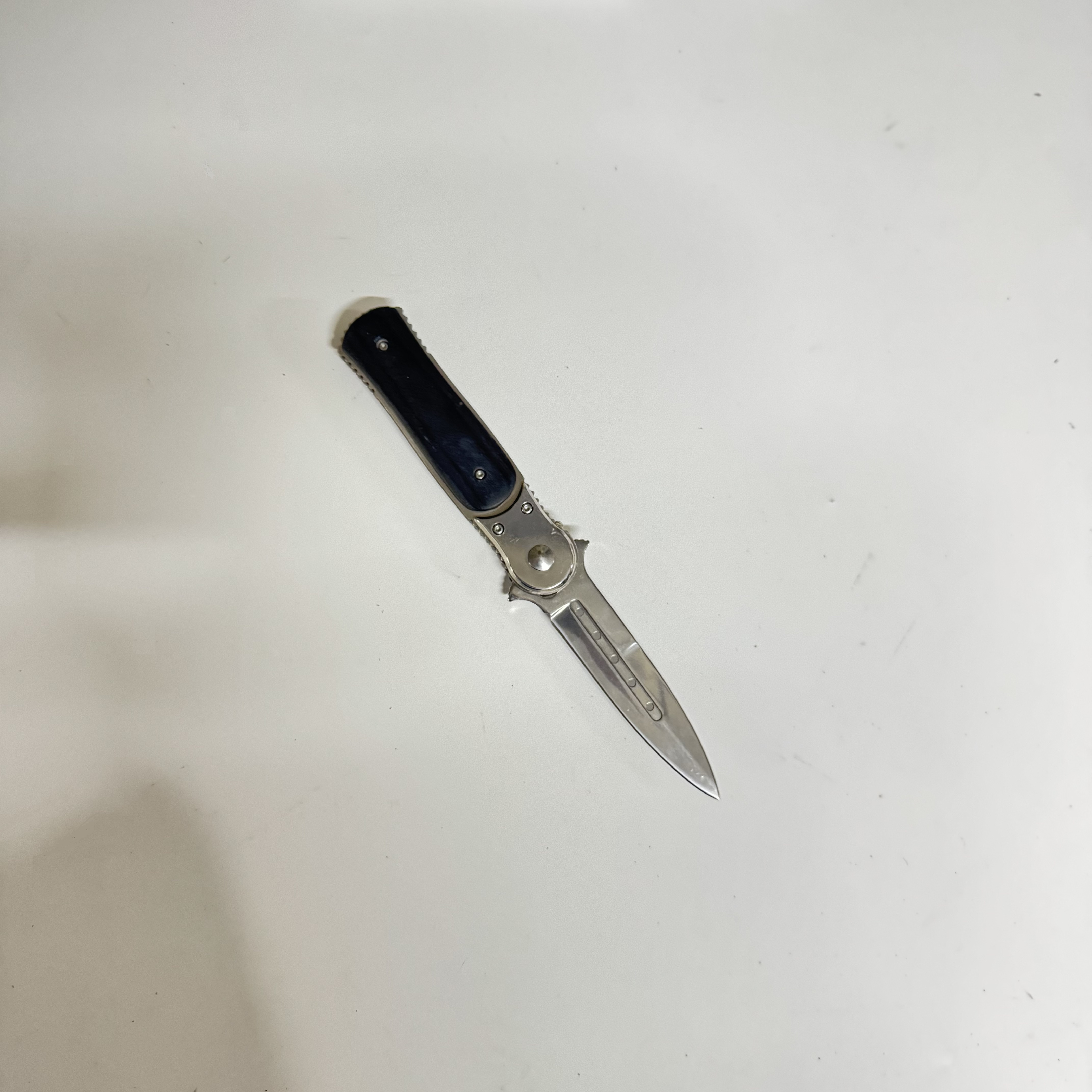 Автоматический складной нож Stylus, сталь 40х13, рукоять дерево (уценка) в интернет-магазине art-steel.ru, фото