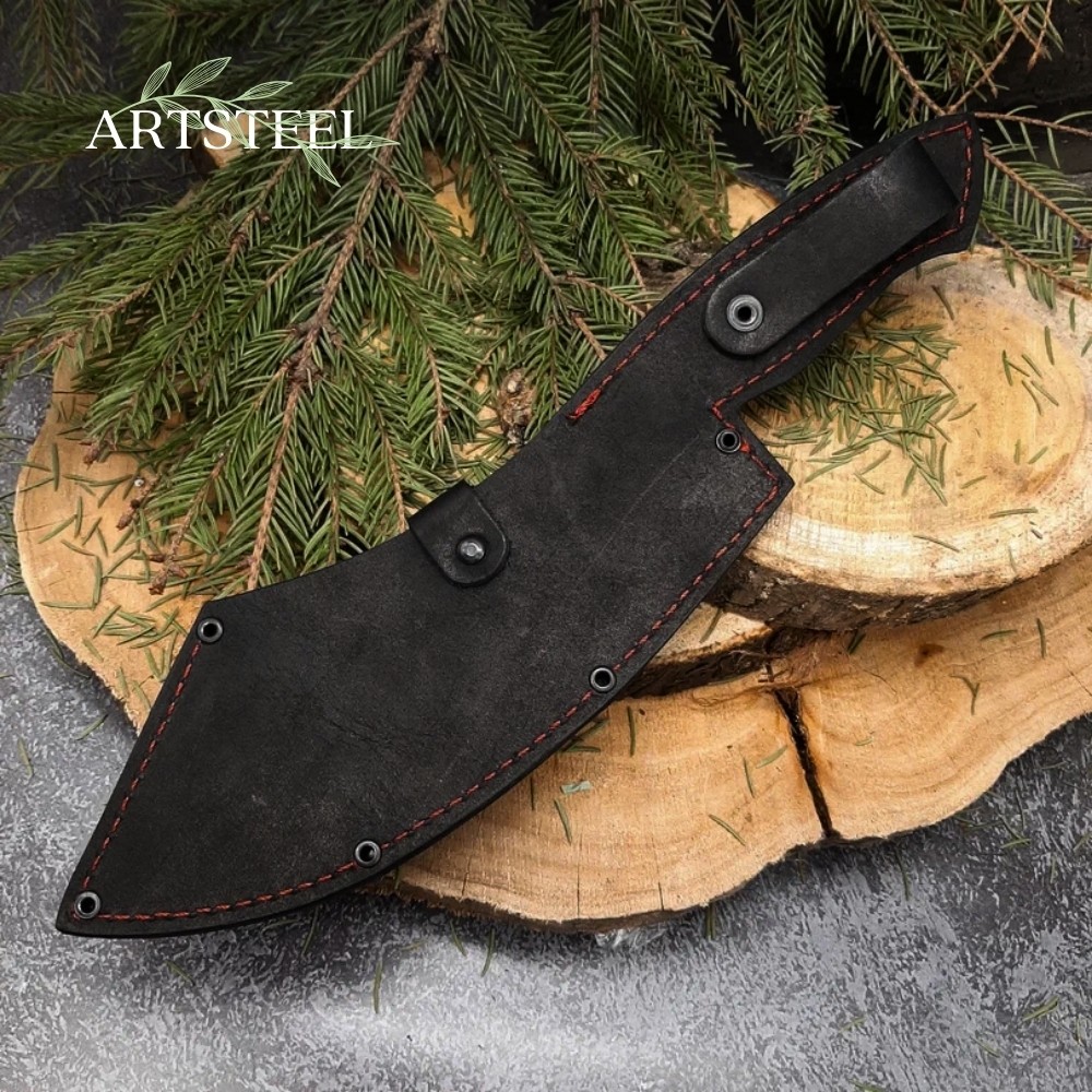 Нож Биг Фуд из стали К340, рукоять дерево в интернет-магазине art-steel.ru, фото