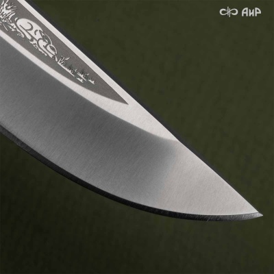 Универсальный нож Лиса ЦМ, сталь 95х18, рукоять микарта в интернет-магазине art-steel.ru Универсальный нож Лиса ЦМ, сталь 95х18, рукоять микарта в интернет-магазине art-steel.ru, фото