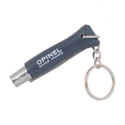 Нож-брелок Opinel №4, нержавеющая сталь, серый в интернет-магазине art-steel.ru, фото