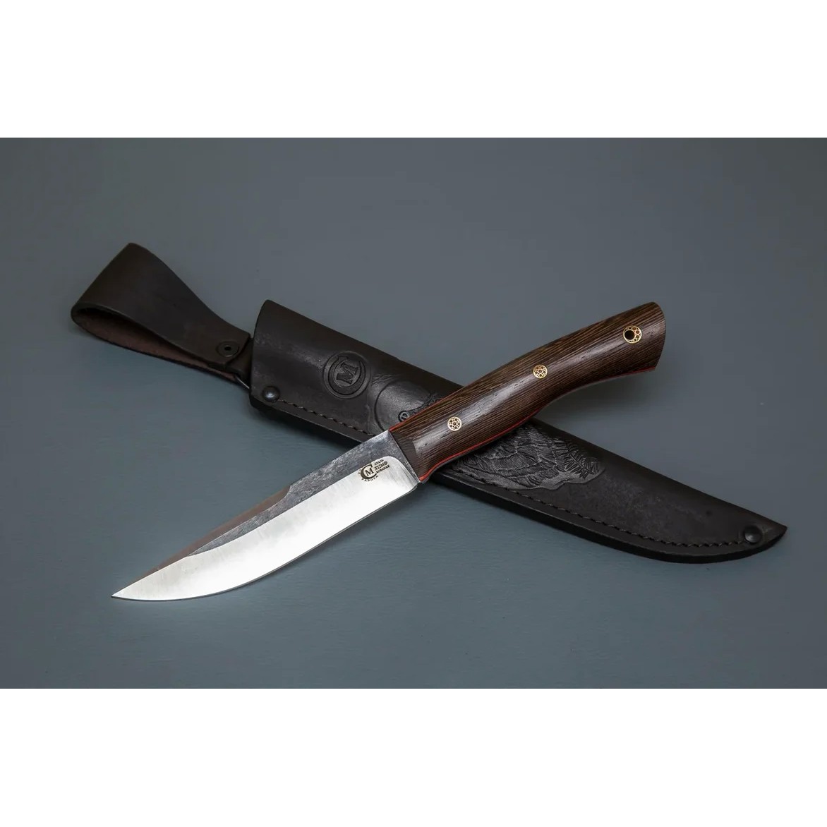 Нож Тигр из стали Х12МФ, рукоять дерево в интернет-магазине art-steel.ru, фото