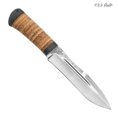 Универсальный нож Скорпион, сталь 95х18, рукоять береста в интернет-магазине art-steel.ru, фото