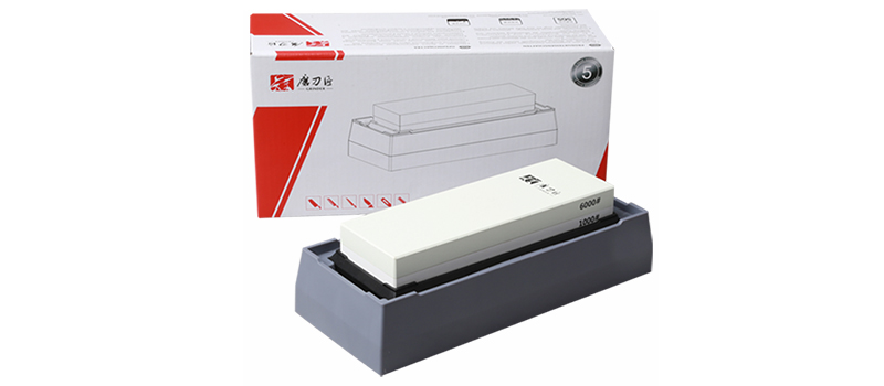 Брусок из корунда доводочный Taidea 1000/6000 грит, пластик и силикон в интернет-магазине art-steel.ru, фото