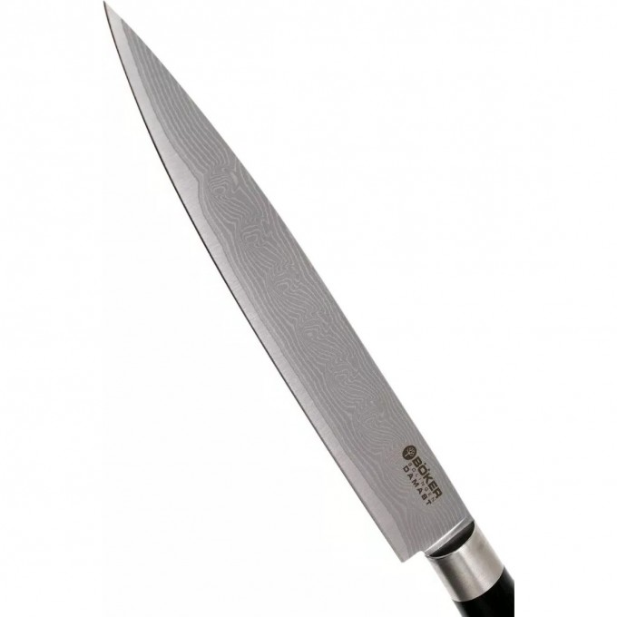 Кухонный нож Black сталь дамаск, рукоять дерево в интернет-магазине art-steel.ru Кухонный нож Black сталь дамаск, рукоять дерево в интернет-магазине art-steel.ru, фото