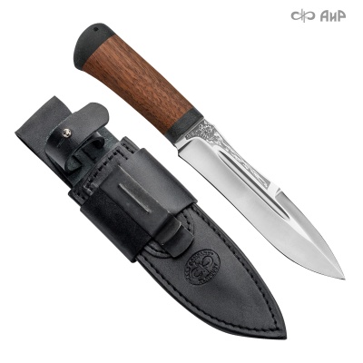 Универсальный нож Скорпион, сталь 95х18, рукоять дерево в интернет-магазине art-steel.ru, фото