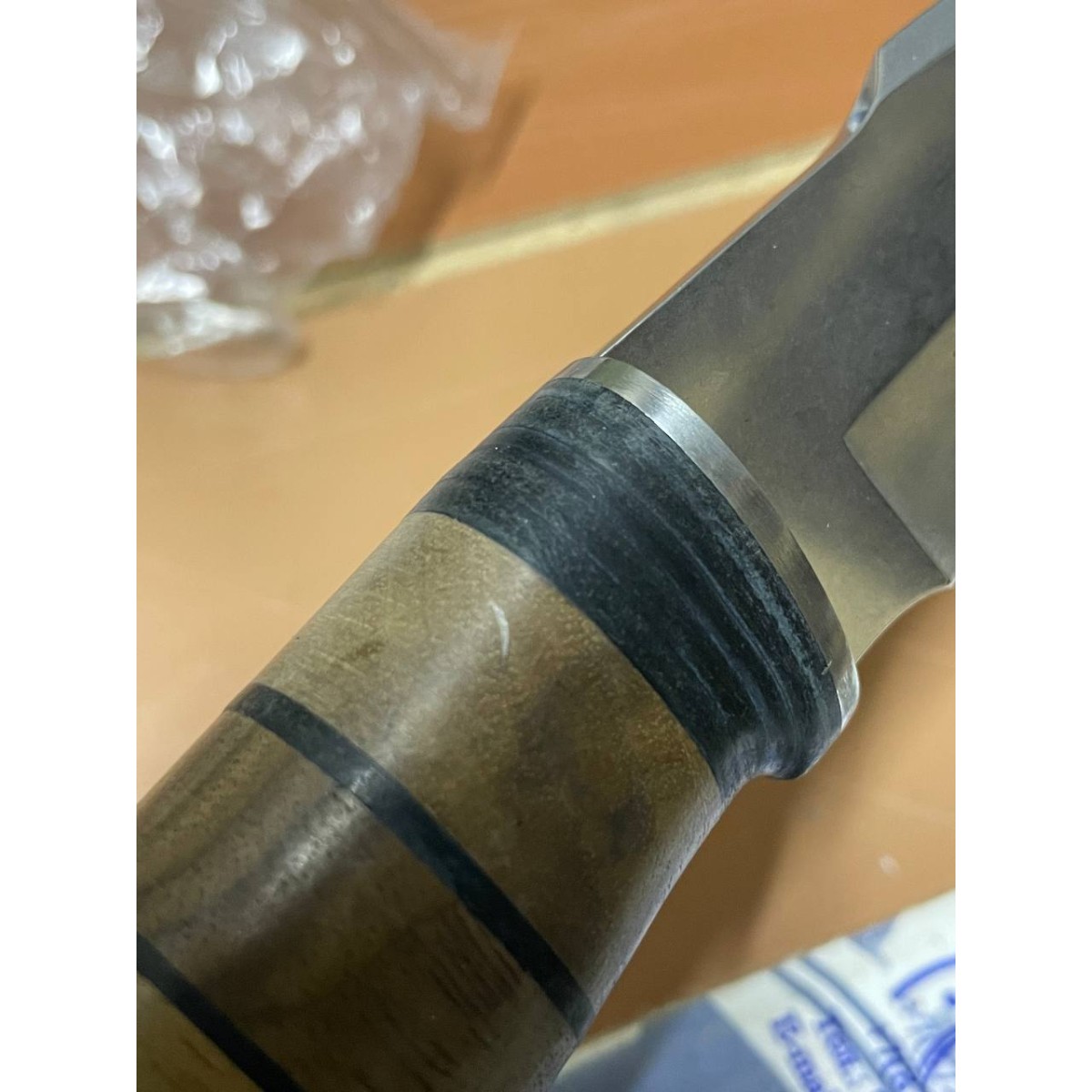 Нож Ш-5 барс сталь AUS-8, наборная рукоять в интернет-магазине art-steel.ru, фото