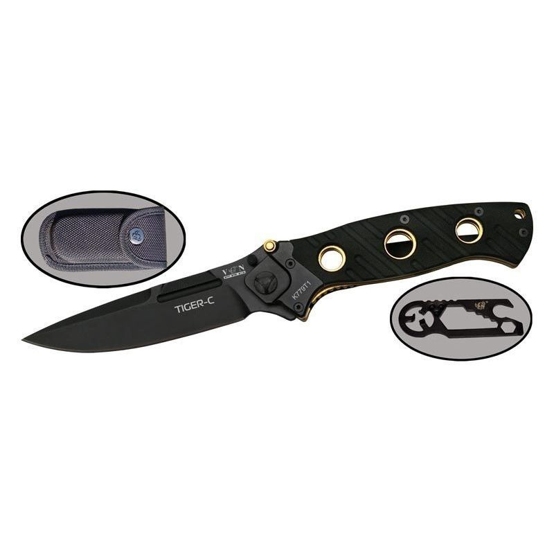 Складной нож TIGER-C, сталь 8Cr13MoV, рукоять G10 в интернет-магазине art-steel.ru, фото