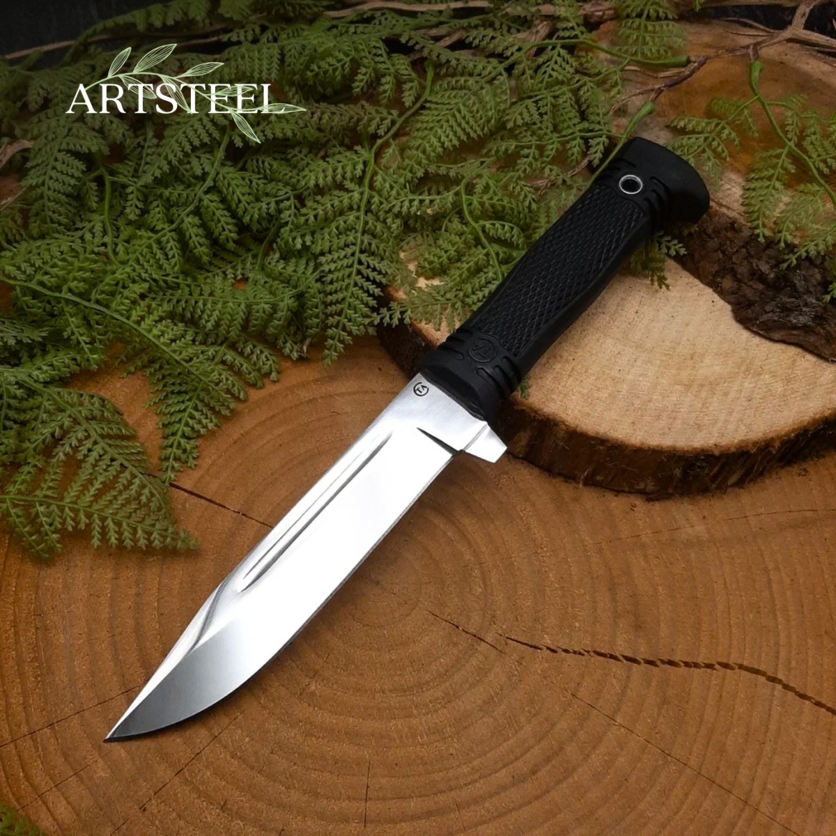 Нож Сержант из стали 95Х18, рукоять резина в интернет-магазине art-steel.ru, фото