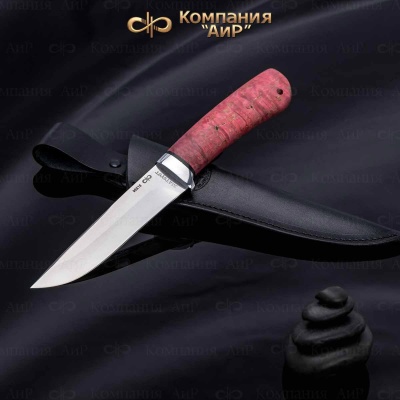 Универсальный нож Лиса, сталь 95х18, рукоять стабилизированная карельская береза в интернет-магазине art-steel.ru Универсальный нож Лиса, сталь 95х18, рукоять стабилизированная карельская береза в интернет-магазине art-steel.ru, фото