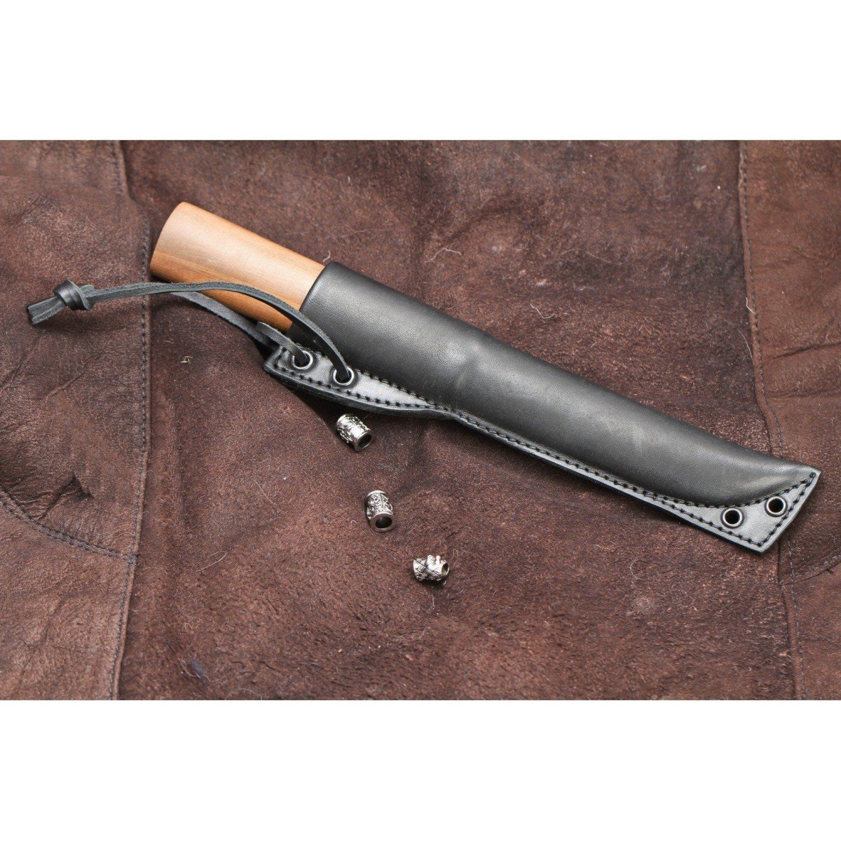 Туристический нож Якутский, сталь AUS8, рукоять дерево в интернет-магазине art-steel.ru, фото