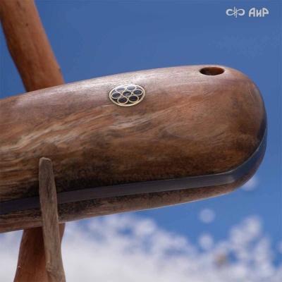 Универсальный нож Лиса ЦМ, сталь ZDI 1016, рукоять стабилизированная карельская береза в интернет-магазине art-steel.ru Универсальный нож Лиса ЦМ, сталь ZDI 1016, рукоять стабилизированная карельская береза в интернет-магазине art-steel.ru, фото