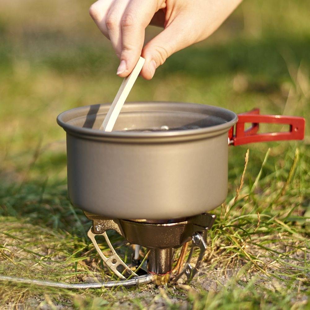 Туристическая газовая горелка BRS-11 в интернет-магазине art-steel.ru, фото