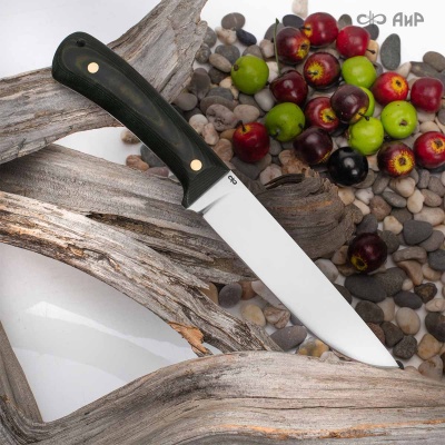 Универсальный нож Лиса ЦМ, сталь 95х18, рукоять микарта в интернет-магазине art-steel.ru Универсальный нож Лиса ЦМ, сталь 95х18, рукоять микарта в интернет-магазине art-steel.ru, фото