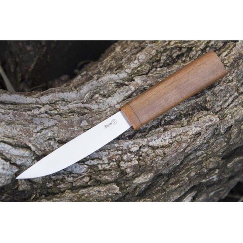 Туристический нож Якутский, сталь AUS8, рукоять дерево в интернет-магазине art-steel.ru, фото