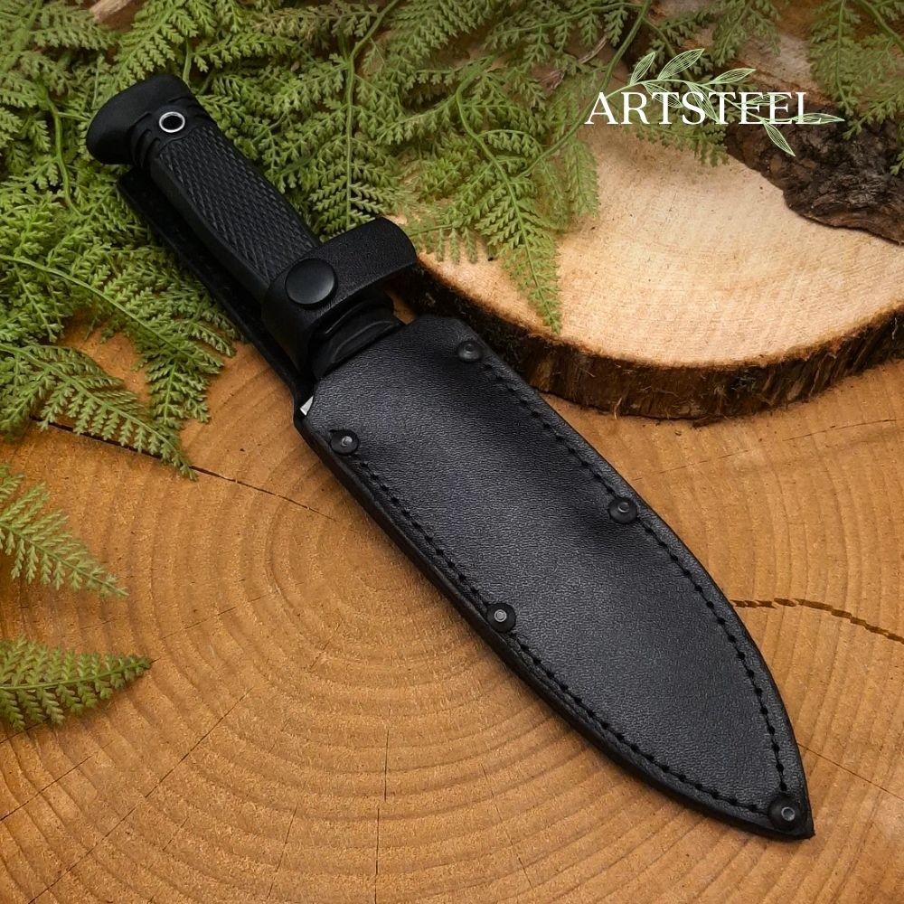 Нож Старшина из стали 95Х18, рукоять резина в интернет-магазине art-steel.ru, фото
