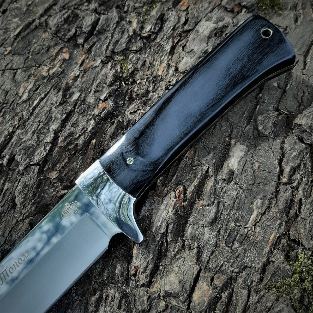 Туристический нож Тополь, сталь 40Х13, рукоять бакелит, металл в интернет-магазине art-steel.ru, фото