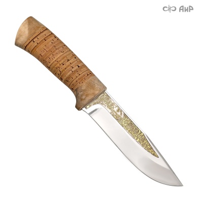 Универсальный подарочный нож Турист, сталь ЭИ-107, рукоять береста в интернет-магазине art-steel.ru Универсальный подарочный нож Турист, сталь ЭИ-107, рукоять береста в интернет-магазине art-steel.ru, фото