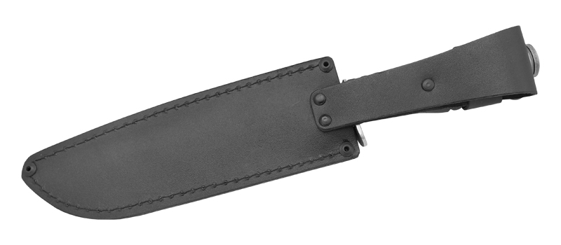 Универсальный мачете Витязь с кожаным чехлом, сталь AUS8, рукоять резина в интернет-магазине art-steel.ru Универсальный мачете Витязь с кожаным чехлом, сталь AUS8, рукоять резина в интернет-магазине art-steel.ru, фото