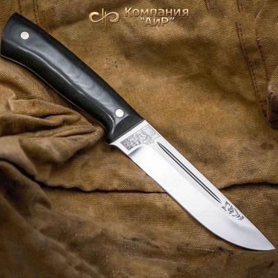 Универсальный нож Бекас ЦМ, сталь 95Х18, рукоять микарта в интернет-магазине art-steel.ru, фото