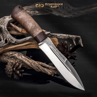 Универсальный нож Скорпион, сталь 95х18, рукоять дерево в интернет-магазине art-steel.ru, фото