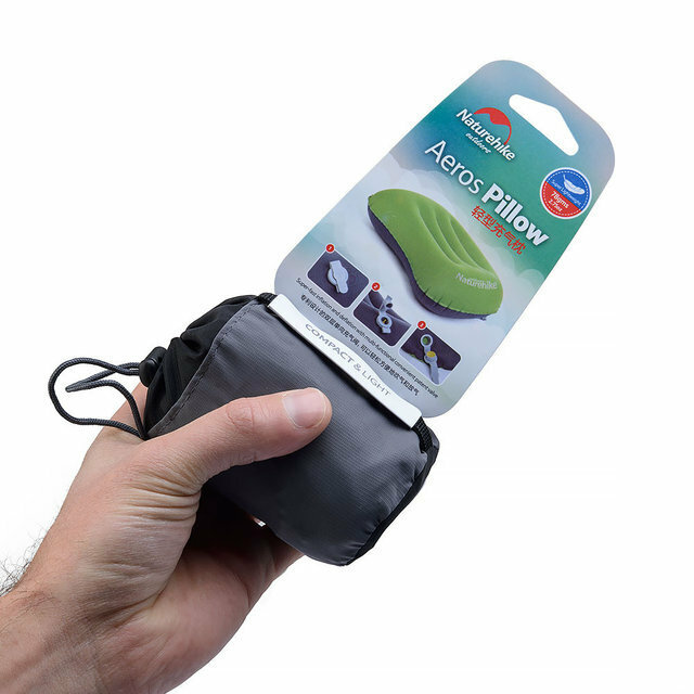 Подушка Naturehike aeros NH17T013-Z надувная оранжевая в интернет-магазине art-steel.ru, фото