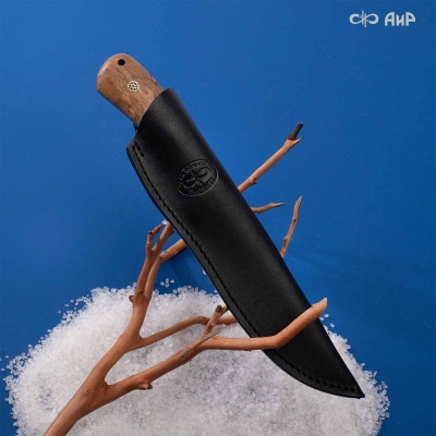 Универсальный нож Лиса ЦМ, сталь ZDI 1016, рукоять стабилизированная карельская береза в интернет-магазине art-steel.ru Универсальный нож Лиса ЦМ, сталь ZDI 1016, рукоять стабилизированная карельская береза в интернет-магазине art-steel.ru, фото